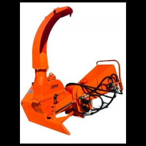Broyeur de branches lourd LIDERFARM avec ameneur hydraulique