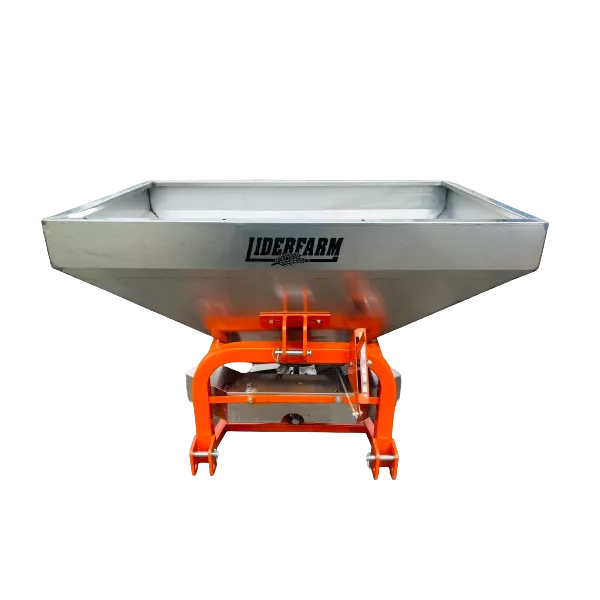 Epandeur d'engrais en acier inoxydable 600L LIDERFARM