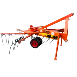 Faneur andaineur LIDERFARM 6 bras pour micro tracteur