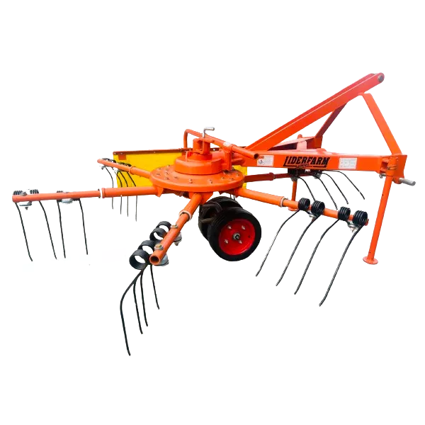 Faneur andaineur LIDERFARM 6 bras pour micro tracteur