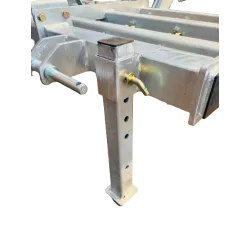Herse de carrière équestre avec rouleau LIDERFARM 2m00 - Dent double souple de haute résistance