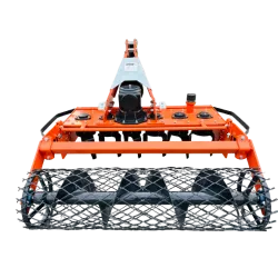 Herse rotative LIDERFARM 1m10 avec rouleau grille