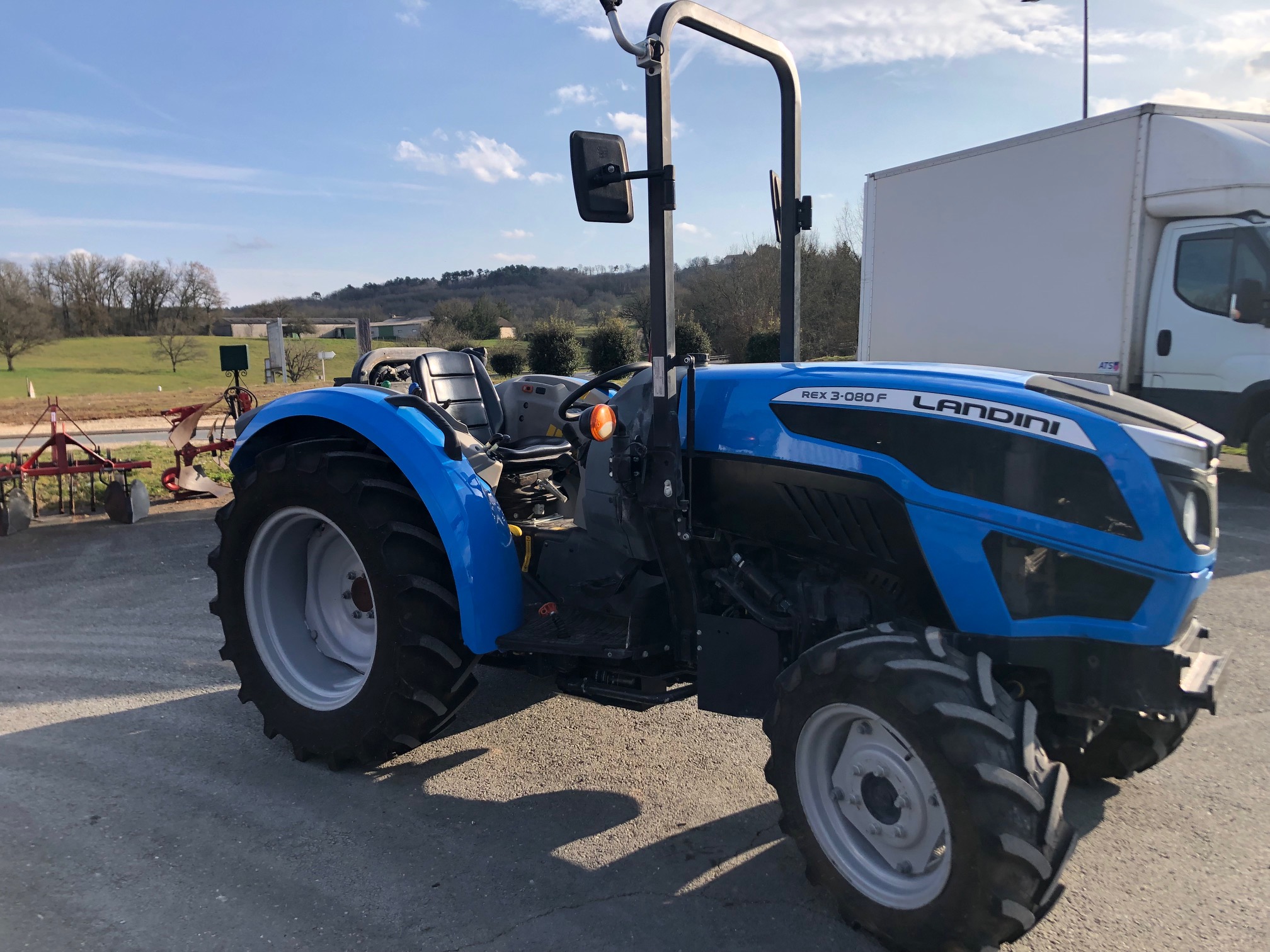 Tracteur Landini REX3-080 F - Meynie : Performances et fiabilité assurées