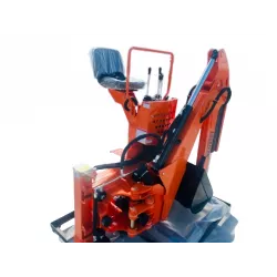 Pelle rétro LIDERFARM série lourde avec bras déportable - Godet de 620mm pour terrassement optimal