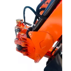 Pelle rétro LIDERFARM série lourde avec bras déportable - Godet de 620mm pour terrassement optimal