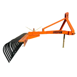 Râteau 1m80 LIDERFARM sur attelage 3 points - Livraison gratuite !