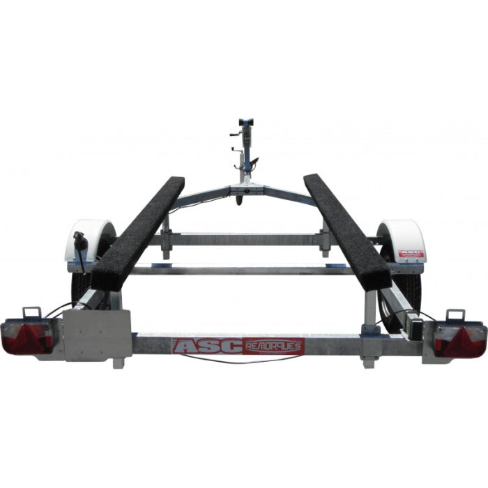 Remorque barque ASC - BA0951F - longueur 6,8m - PTAC 1250 kg -