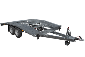 Remorque porte voiture avec surface pliée 400x200 UNITRAILER TEMPO 4020 PTAC 3000 KG