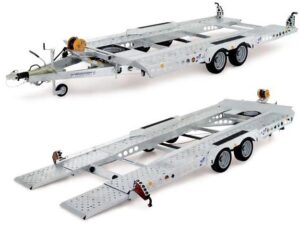 Remorque porte voitures plateau basculant